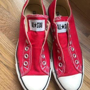 red women’s converse
